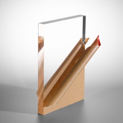 OLEG Exterior Interior Acrílico Cortado Impressão UV Curvado Corte a Laser