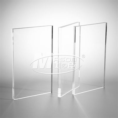 O plexiglás transparente geado de Pmma 1220x1830mm cobre a folha acrílica de 5mm