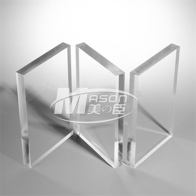 Placa plástica acrílica resistente do risco 4x8 resistente UV do plexiglás