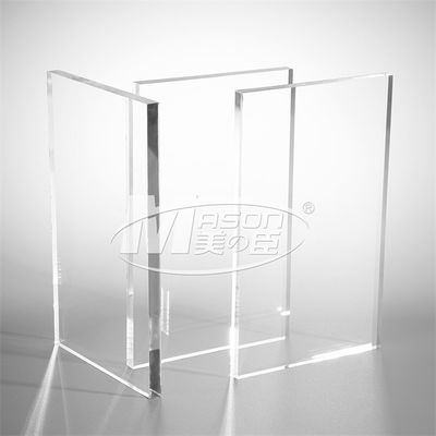 lustroso transparente alto da folha acrílica 1220x2440mm clara de 4mm
