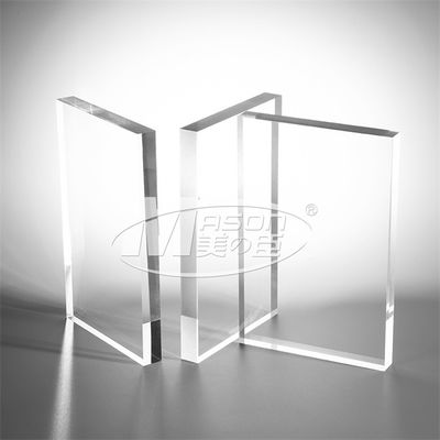 1/4 de folha acrílica clara moldada transparente 2020x3020mm do plexiglás de uma espessura de 3/16 de polegada
