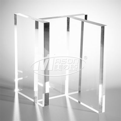 Folha acrílica clara dura transparente alta plástica 1050x2050mm do plexiglás A3