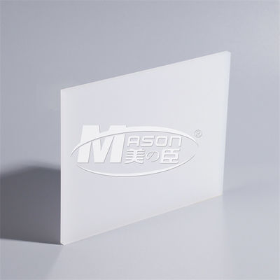 banheiro da folha de 2mm Matte Frosted Opaque Color Acrylic
