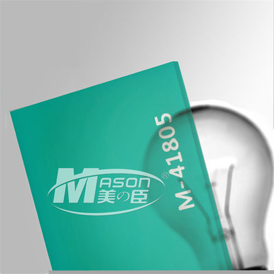 Folhas de plexiglás de cor fundida azul painéis de plástico de 4x8ft para paredes