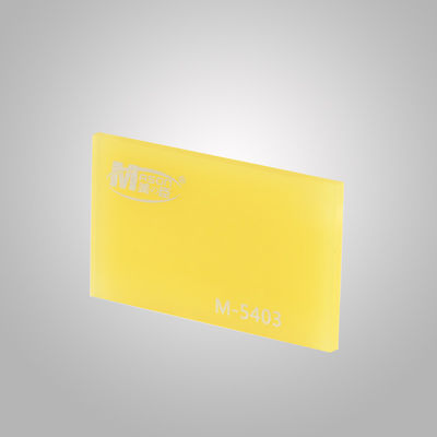 Plexiglás cortado feito sob encomenda da folha de vidro plástica flexível fina verde fluorescente de Tansparent