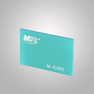 Folhas de plexiglás de cor fundida azul painéis de plástico de 4x8ft para paredes