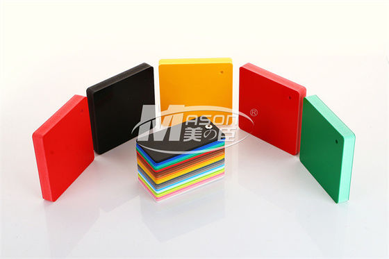 O alto densidade coloriu a folha da placa da espuma do PVC de 0.6g/Cm3 4x8ft 8mm 10mm 12mm 15mm