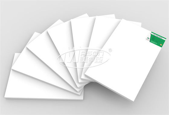 Corte diferente da densidade para fazer sob medida a folha branca 20mm 1220x2440 da expansão do PVC