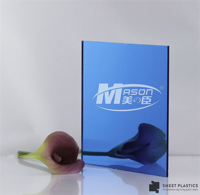 Folha de espelho acrílico de vidro-ouro Folhas de espelho adesivo de plexiglás