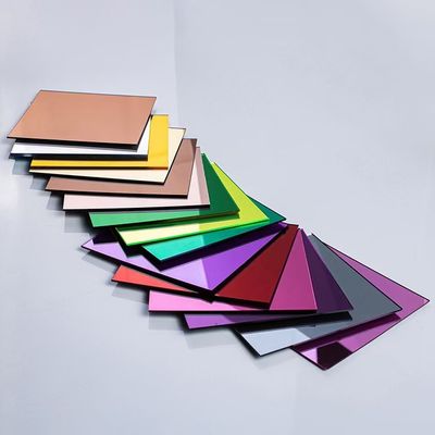 O perspex que o espelho acrílico esparadrapo cobre a folha plástica flexível do espelho cortou para fazer sob medida