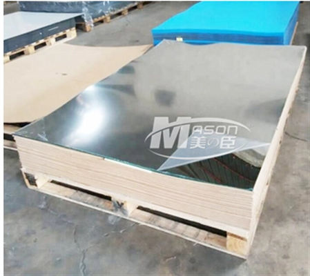 Laser que corta a folha acrílica de prata 1220x1830mm do espelho do ouro PMMA 2mm