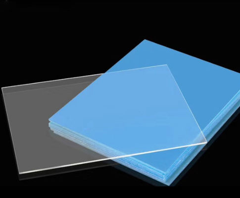 Folhas plásticas rígidas transparentes do PVC com película protetora do PE