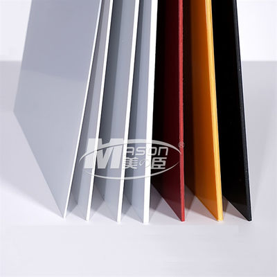 folha plástica 5mm do ABS de 1.2m 6mm 8mm para o quadro de avisos impresso UV
