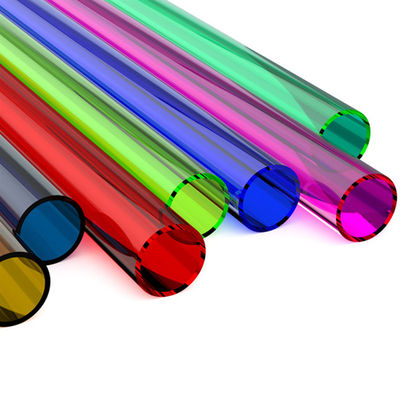 Plexiglás acrílico mecânico alto 2mm de Ros dos tubos da cor da força e da rigidez 2m