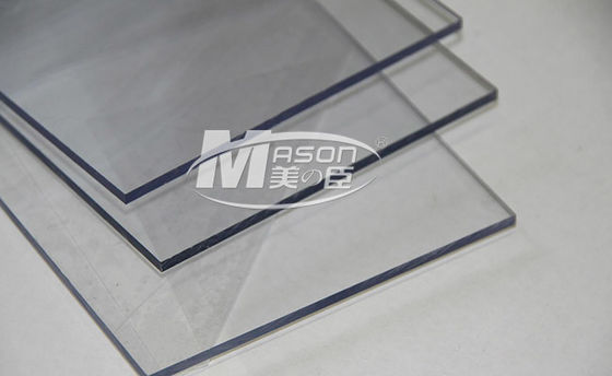 Folhas plásticas transparentes do produto comestível PETG com de alto brilho