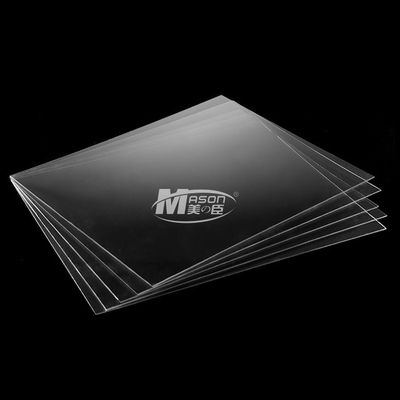 Folhas plásticas transparentes do produto comestível PETG com de alto brilho