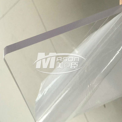 Claramente folhas acrílicas artificiais das folhas plásticas de 5mm PETG