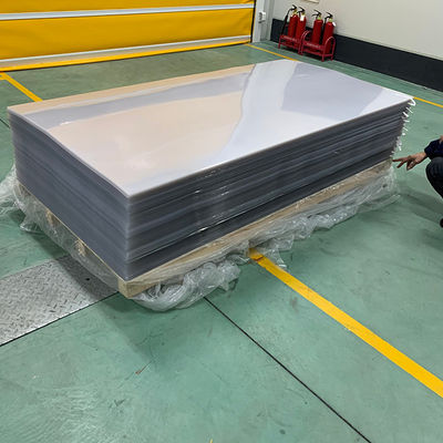 Painel fino da decoração da folha de Antiscratch 4x8 Ft PETG de alto brilho para decorar