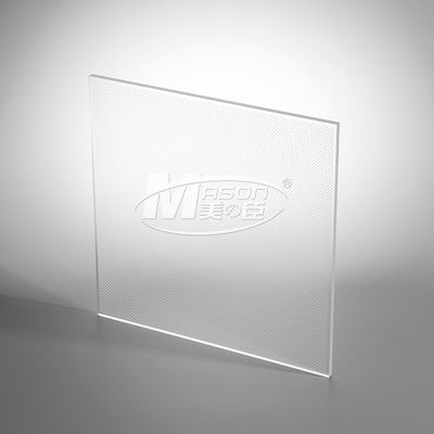 Placa de guia claro acrílica do laser Dot Plexiglass LGP com saídas de luz altas