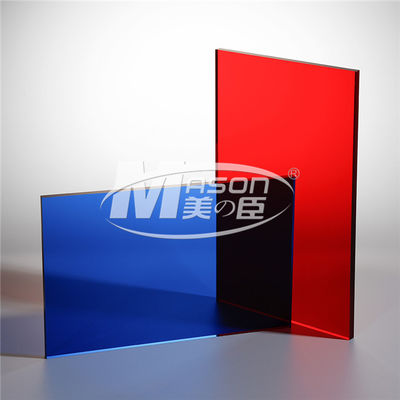 Folha acrílica de alto brilho de Pmma da folha clara do perspex da cor 3mm