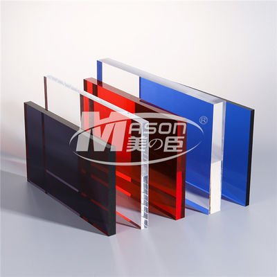 Folha acrílica de alto brilho de Pmma da folha clara do perspex da cor 3mm