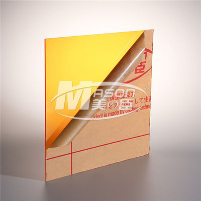 do perspex alaranjado acrílico do corte de folha do perspex de 3mm plexiglás plástico da folha da placa