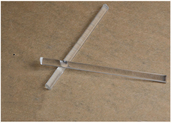Os tubos acrílicos Ros do comprimento 15cm do diâmetro 4mm expulsam Rod acrílico redondo transparente