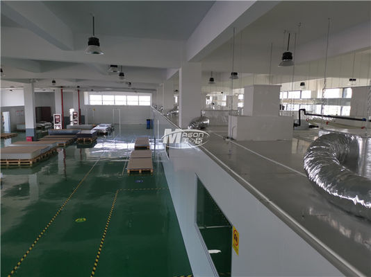 CNC de Thermoforming que grava o corte de folha plástico do ABS dobro da cor a algum tamanho