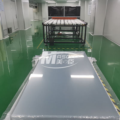 folha plástica acrílica antiestática da folha PMMA de 6mm 4x8 Ft ESD para o LCD