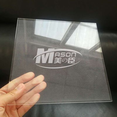 uso da placa de guia da luz de 5mm 4x8ft LGP para a iluminação de painel
