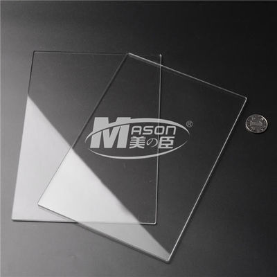 Do Virgin PETG vidro 100% de folha claro material Petg 0.5mm