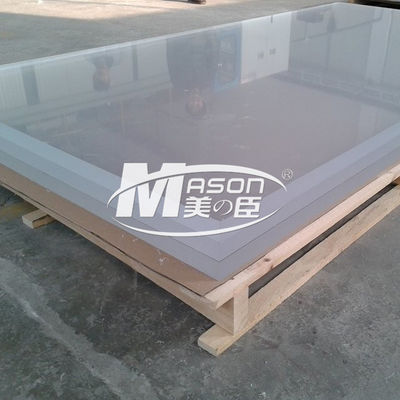 do vidro resistente ótico do perspex de março do risco 4x8 folha plástica transparente 300mm