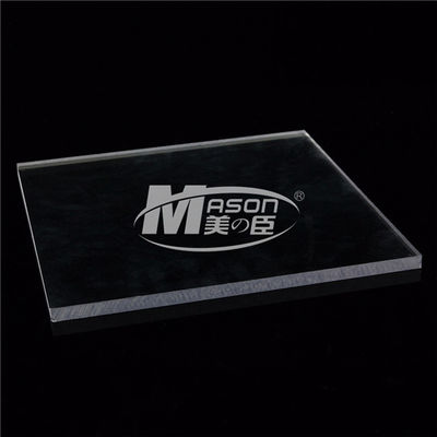 do vidro resistente ótico do perspex de março do risco 4x8 folha plástica transparente 300mm