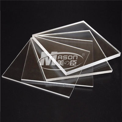 Folha 3mm-20mm acrílica de alto brilho 1220x2440 milímetro do perspex transparente