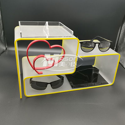 da exposição acrílica feita sob encomenda do acrílico da fabricação de 10mm sinal acrílico de Accrylic da caixa