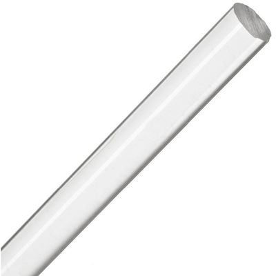cortina acrílica transparente clara Rod Exruded Clear Acrylic Bar Ros de 120mm