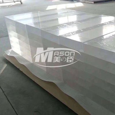 Da folha grossa pura do plexiglás do molde PMMA de 100% piscina acrílica do aquário dos peixes