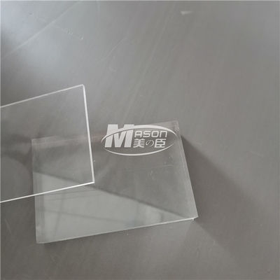 do plexiglás claro acrílico resistente do perspex do risco 1220x2440 de 6mm folha plástica acrílica