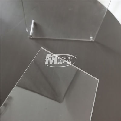 Folha 100% acrílica do anti risco transparente do Lucite do Virgin 1/4 de polegada 48' X96 PMMA