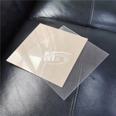 placa de guia claro 4mm acrílica LGP de 1220x2440mm para a iluminação
