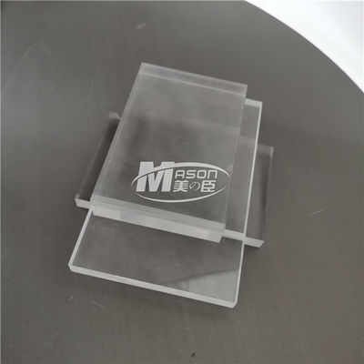 do plexiglás transparente resistente do perspex do risco 5H folha plástica acrílica