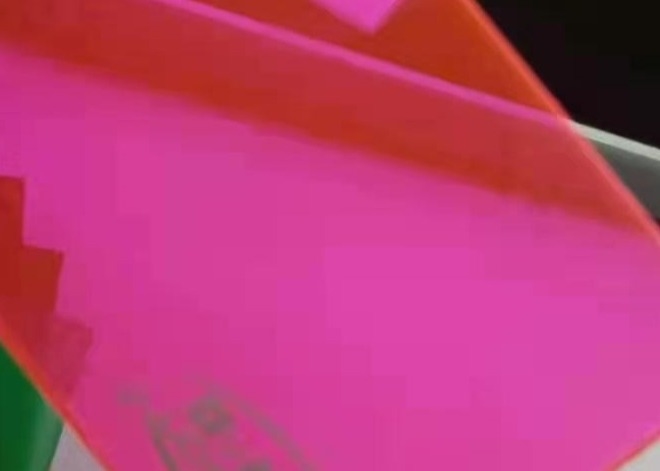 placa acrílica da folha de uma cor de 1250 x 2450 milímetros para o protetor do espirro