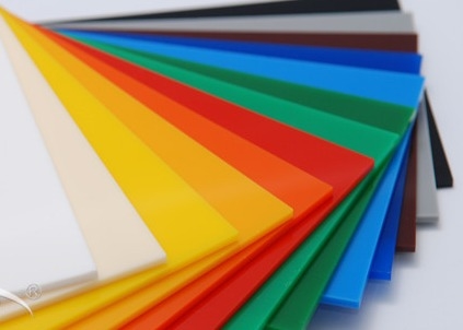 O plexiglás acrílico 1.8-3mm da folha da cor do Lucite coloriu folhas plásticas transparentes