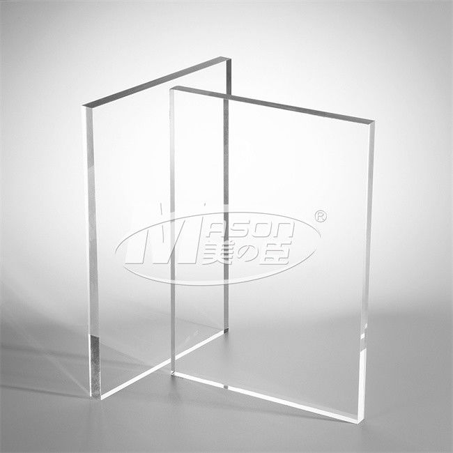 Chama transparente do plexiglás - folha acrílica retardadora para o material de construção