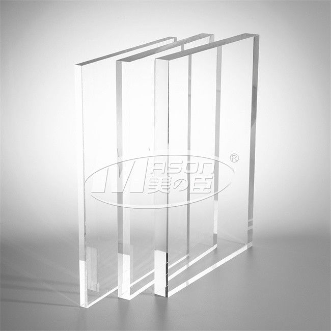 do plexiglás claro resistente do perspex do risco de 6mm painel plástico acrílico para a porta