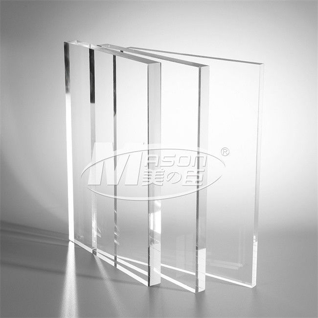 o plexiglás de 1220x2440mm cobre a folha acrílica moldada transparente 20mm