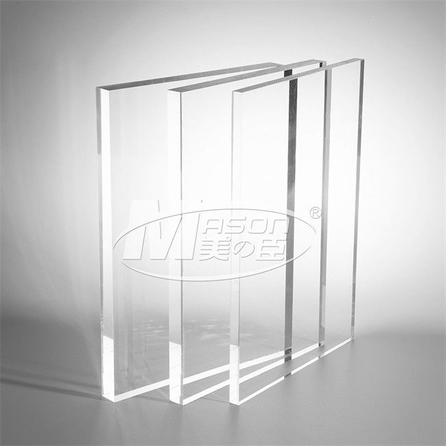 Do plexiglás acrílico claro do painel 3mm 1x2m da folha de PMMA folhas acrílicas