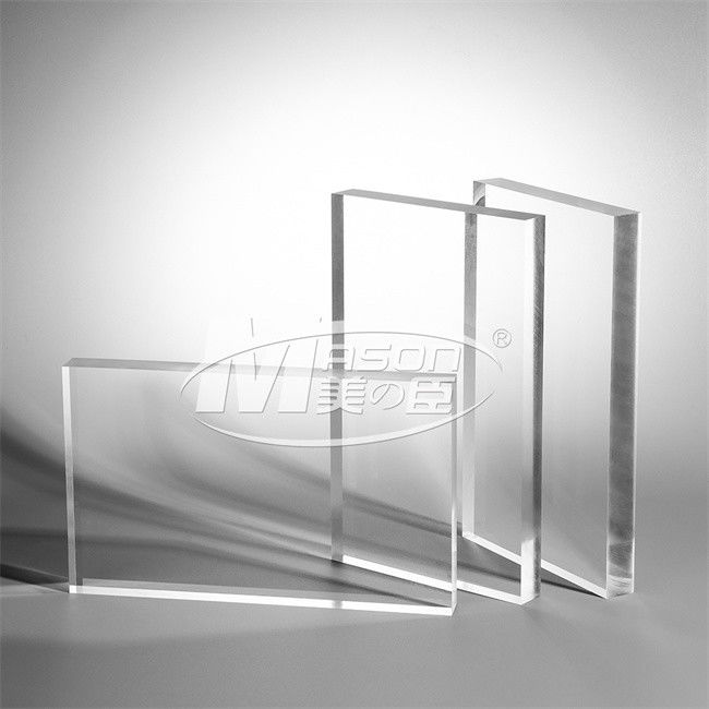 1/4 de folha acrílica clara moldada transparente 2020x3020mm do plexiglás de uma espessura de 3/16 de polegada