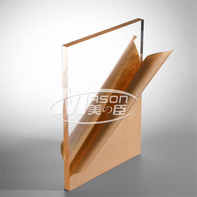 folha plástica 1250x2450mm 2050x3050mm do plexiglás acrílico do espaço livre 4x8 de 3mm