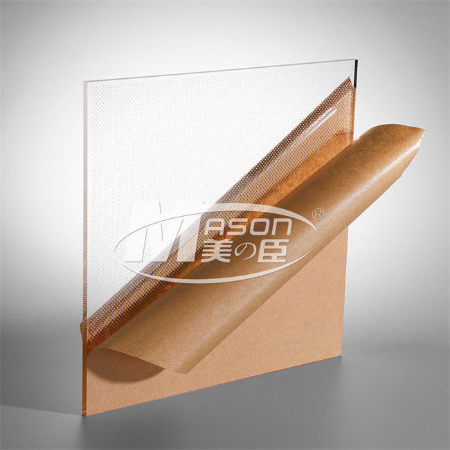 Da folha plástica acrílica clara material do perspex da folha do Virgin placa 100% acrílica